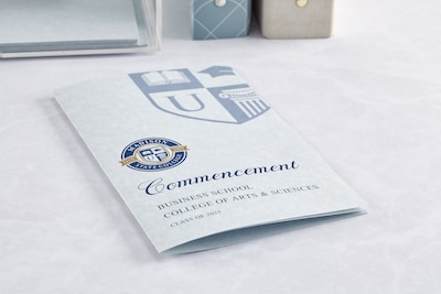 Southworth 8.5" x 11" Business Paper, 24 lbs., Blue with Parchment Finish, 500 Sheets/Ream (964C)