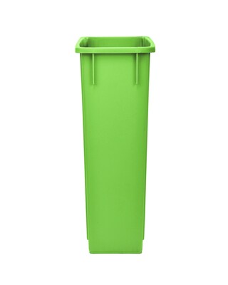 Alpine Industries Polypropylene Commercial Indoor Recycling Bin, 23-Gallon, Lime Green, 3/Pack (477-LGRN-3)