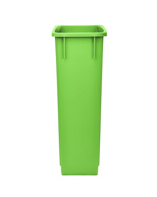 Alpine Industries Polypropylene Recycling Bin, 23 Gallon, Lime Green , 3/Pack (ALP477-LGRN-3)