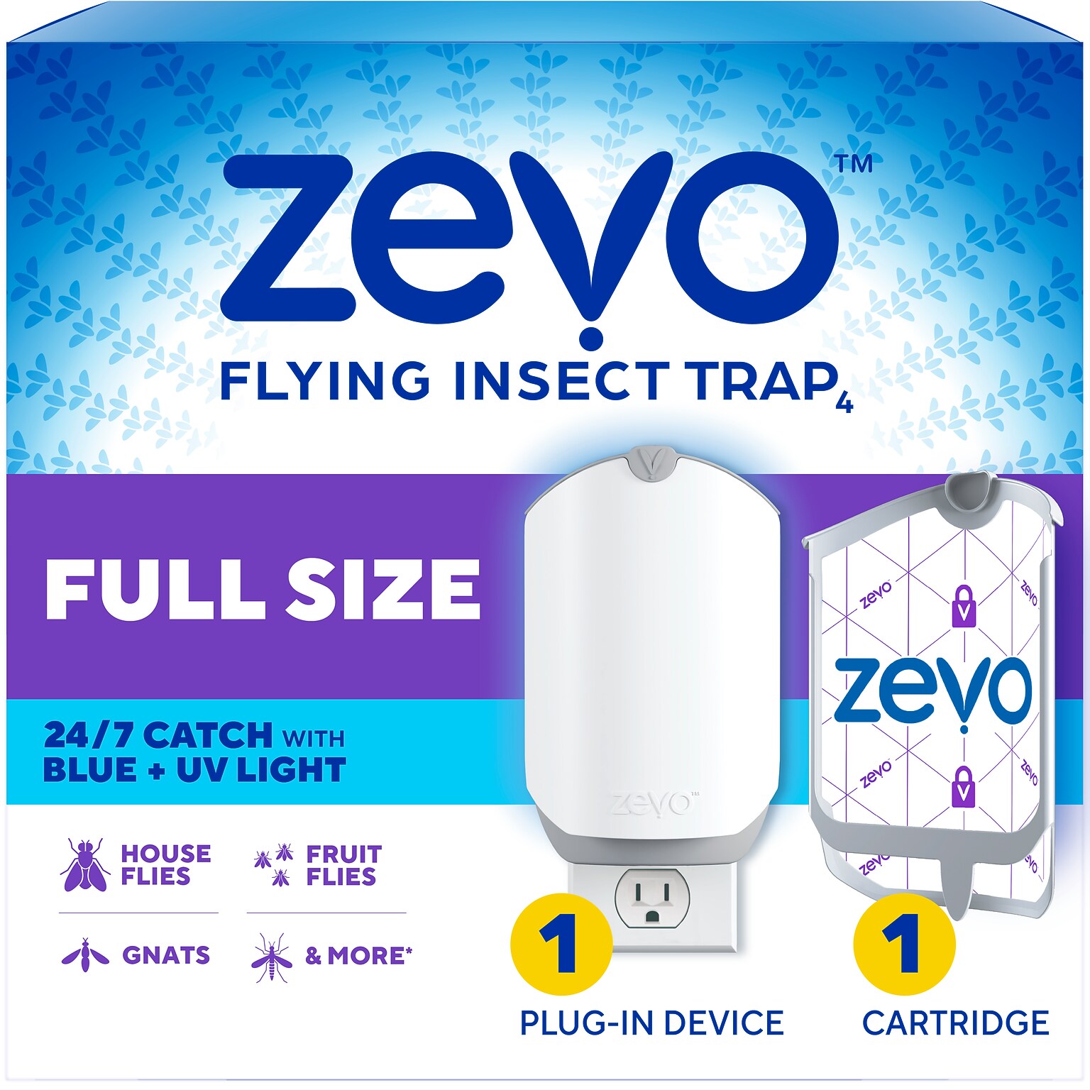 Zevo Flying Insect Trap for Multiple Pests (01790)