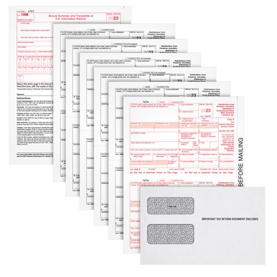 TOPS 2023 1099-R Tax Form, 6-Part, 100/Pack (LR6KIT-S)