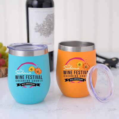 Full Color Cruise Brite Tumbler 12 oz