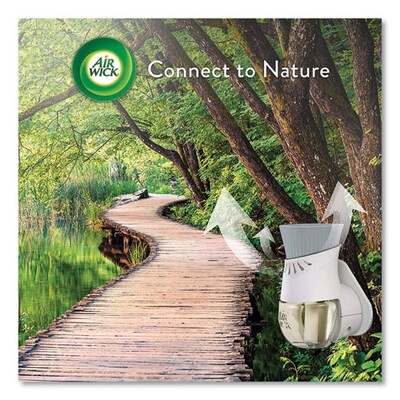 Air Wick Scented Oil Warmer Refill, Fresh Watermelon & Berries Scent, 0.67 oz., 2/Pack (62338-02597)