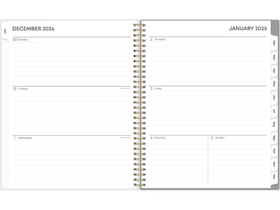 2025 Blue Sky Sophie 8.5 x 11 Weekly & Monthly Planner, Plastic Cover, Multicolor (140087-25)