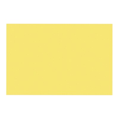 Prang 12" x 18" Construction Paper, Yellow, 50 Sheets/Pack, 5 Packs/Bundle (PAC8407-5)