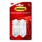 Command™ Medium Designer Hooks, White, 2 Hooks (17081ES)