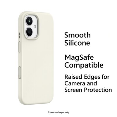 SaharaCase Venture Series MagSafe Compatible Phone Case for iPhone 17, Shock Absorbing, Sand Beige (CP00918)