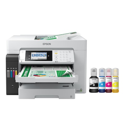 Epson EcoTank Pro ET-16600 Wireless Wide-format All-in-One SuperTank Office Printer, prints up to 13