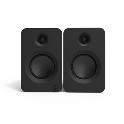 Kanto REN 200W Bookshelf Bluetooth Speakers, Matte Black, Pair (RENMB)