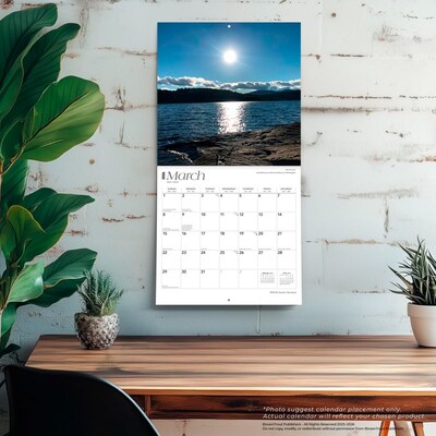 2026 BrownTrout Vermont Wild & Scenic 12" x 12" Monthly Wall Calendar (9798330706099)