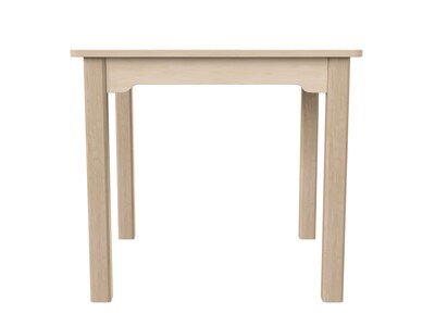 Flash Furniture Bright Beginnings Hercules Square Table, 23.5" x 23.5", Beech (MK-ME088009-GG)