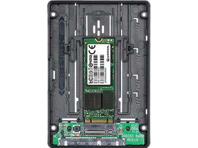 Icy Dock EZConvert 2.5" SATA Hard Drive Enclosure, SSD, Black (MB703M2P-B)