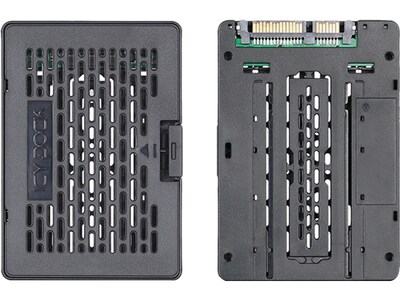 Icy Dock EZConvert 2.5" SATA Hard Drive Enclosure, SSD, Black (MB703M2P-B)