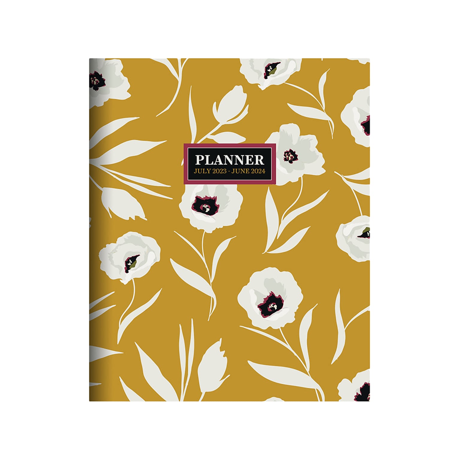 2023-2024 TF Publishing Field of Goldenrod 9 x 11 Academic Monthly Planner, Paperboard Cover, Multicolor (AY24-4502)