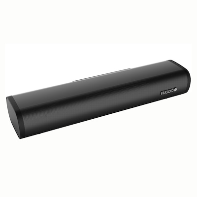 Fugoo Wireless 1080p Projector with 15.7" Bluetooth Soundbar, 120" Screen & Adjustable Tripod, Black (FPJ1080PS)