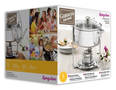 Gibson Langston 6PC-4.5QT Chafing Dish