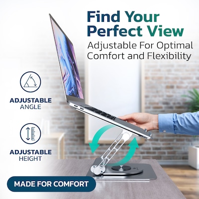 Purely L82 Docking Station for Devices up to 17", Silver (PDSL82)