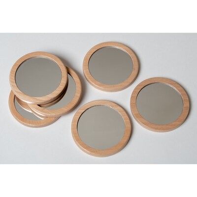 Learn Well Little Looking Mirrors, Assorted Colors, 6/Set (YUSE0309)
