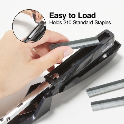 Staples® One-Touch® Full-Strip Desktop Stapler, Fastening Capacity 20 sheets, Black