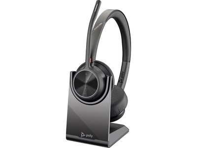 Poly Voyager 4300 UC Series USB-A Bluetooth Stereo Phone & Computer Headset, Unified Communications