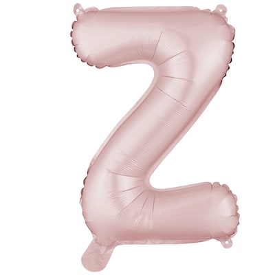 Party City (Air-Filled) 16 Z Foil Balloon, Dusty Rose (AM 1 100093-92)