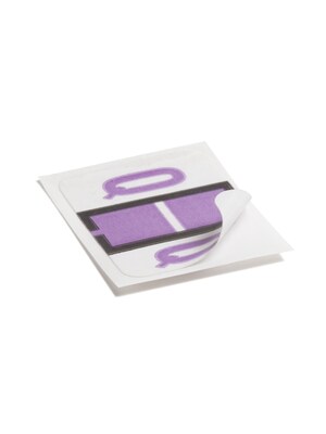 Smead BCCR Labels File Folder Label, Q, Lavender, 500 Labels/Pack (67087)