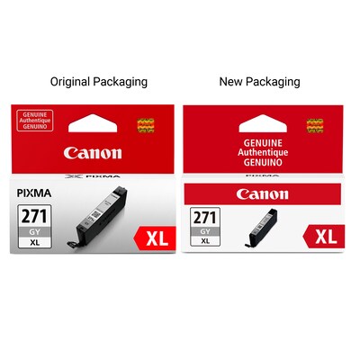 Canon 271XL Gray High Yield Ink Cartridge (0340C001)
