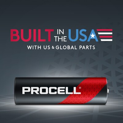 Procell AAA Alkaline Battery, 24/Pack (PC2400/PC2400BK)