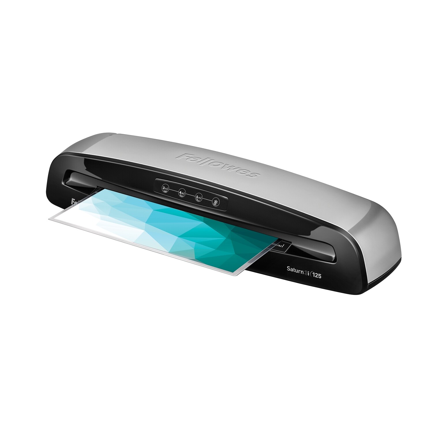 Fellowes Saturn 3i 125 Thermal & Cold Laminator, 12.5 Width, Silver/Black (5736601)