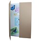 Flipside Corrugated Presentation Board, 4' x 3', Bleached White, 24/Carton (30042-24)