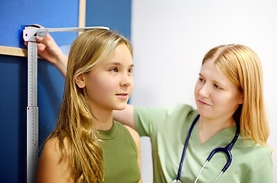 Viva Comfort Wall Mountable Stadiometer Height Measuring Rod, White (ADIME907-02-MK)