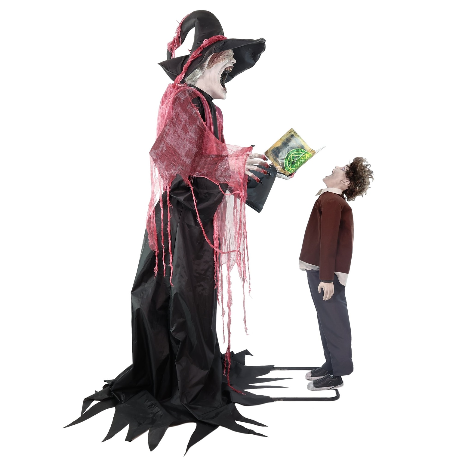 Haunted Hill Farm 7 ft. Motion-Sensor Soul Harvester Halloween Animatronic by Tekky (HHSOULHARVSTR-1FLSA)