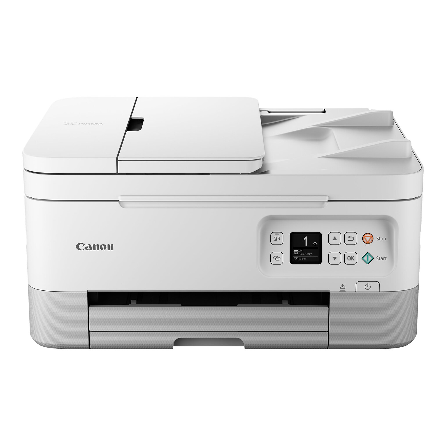 Canon PIXMA TR7020a Wireless Color Inkjet Printer, All-In-One, Print, Scan, Copy (TR7020A WHITE)