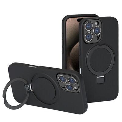 SaharaCase Venture MagSafe Phone Case for iPhone 16 Pro Max, Shock Absorbing, Scorpion Black (CP00693)