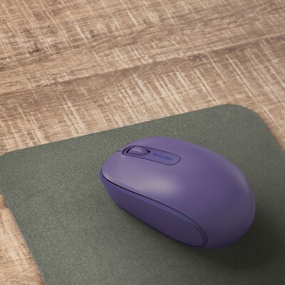 Incase Designed by Microsoft Wireless Mobile 1850 Ambidextrous Optical USB Mouse, Purple (U7Z-00041)