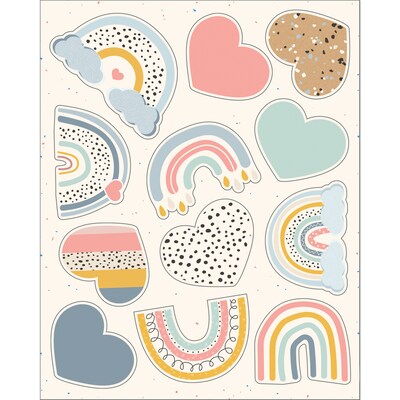 Carson Dellosa Education We Belong Shape Stickers, Multicolored, 72/Pack, 12 Packs/Bundle (CD-168326