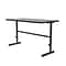 Correll 30W Rectangular Adjstable Standing Desk, Gray Granite (CST3060TF-15)