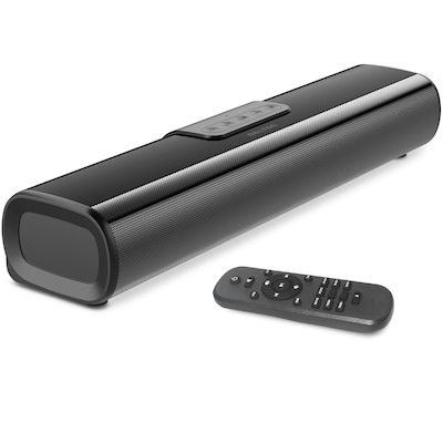 Delton SB380 SB380 50-Watt Bluetooth Computer Soundbar, Black (DSB380)
