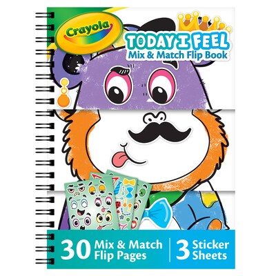 Crayola Today I Feel Animal Coloring Book (04-2774)