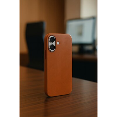 SaharaCase Indy Series MagSafe Phone Case for iPhone 17, Shock Absorbing, Canyon Brown (CP00930)