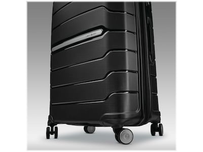 Samsonite Freeform 27.95" Hardside Suitcase, 4-Wheeled Spinner, TSA Checkpoint Friendly, Black (78256-1041)