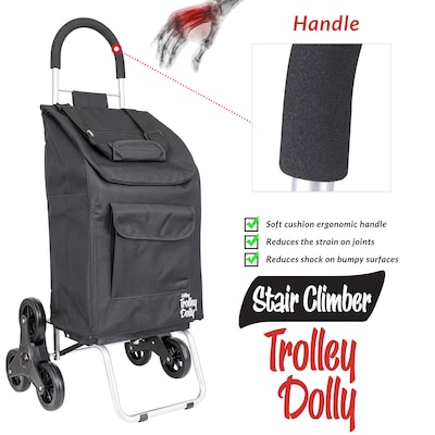 Dbest Stair Climber Trolley Dolly, Black (01-571MB)