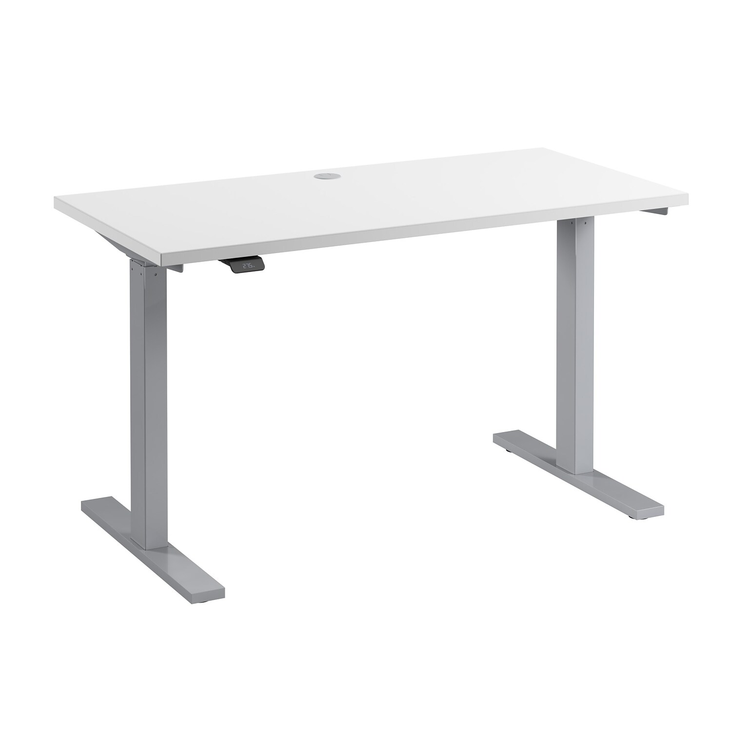 Bush Business Furniture Move 60 Series 48W Electric Height Adjustable Standing Desk, White (M6S4824WHSK)