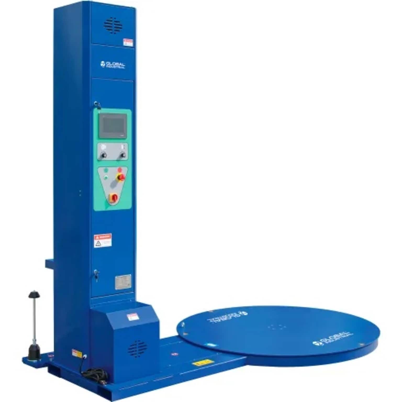 Global Industrial Semi-Automatic Stretch Wrap Machine For 20W Rolls (412409)