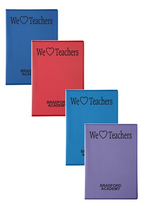 Custom Laureate Translucent Academic Desk Planner
