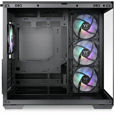 Thermaltake View 380 TG ARGB Mid Tower Gaming Computer Case, Black (CA-1Z2-00M1WN-00)