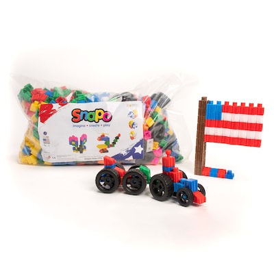 Snapo Building Blocks Mega Builders Kit, 1100 Pieces/Set (SNP161100)