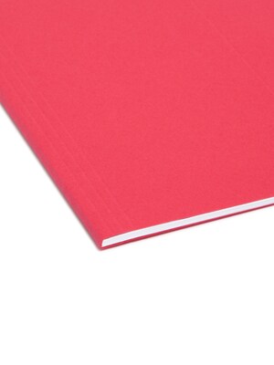 Smead FasTab Hanging File Folders, 1/3 Cut, Letter Size, Multicolor, 18/Box (64053)