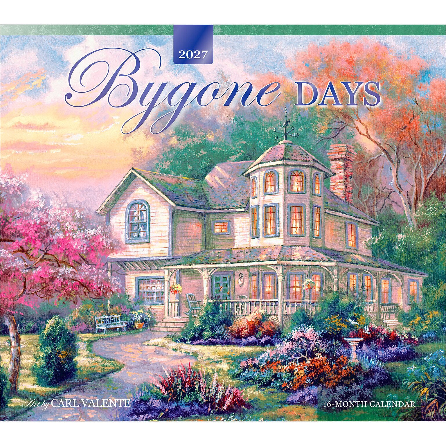 2027 BrownTrout Bygone Days 14 x 12 Monthly Wall Calendar, Assorted Colors (9798330715985)