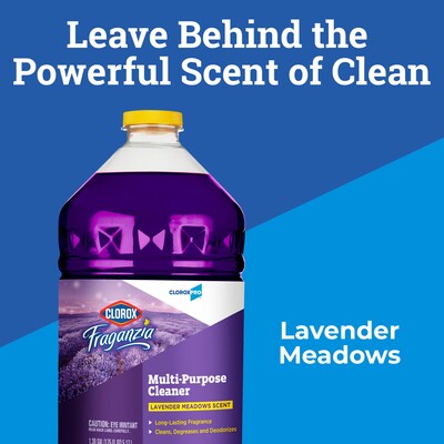 CloroxPro Clorox Fraganzia Multi-Purpose Cleaner, Lavender Meadows Scent, 175 oz. (60614)